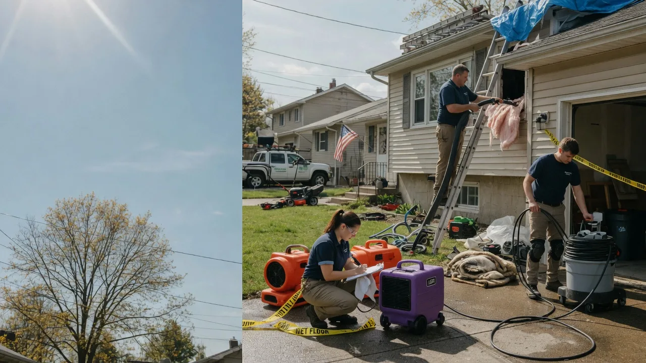 Emergency Water Removal in Bloomington, IL near me